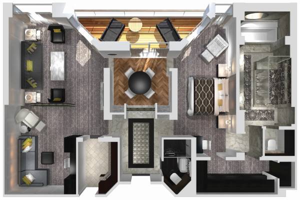 Crystal Penthouse Suite
