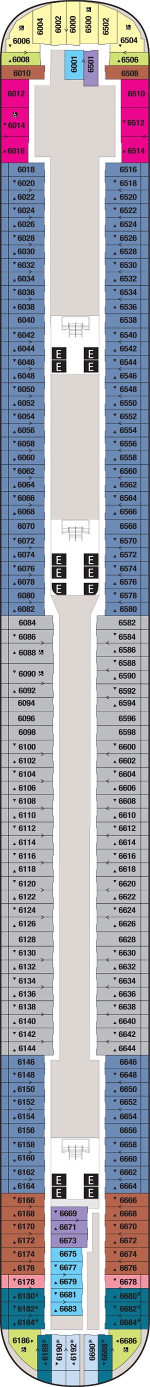 Disney Dream Deck 06 deck plan