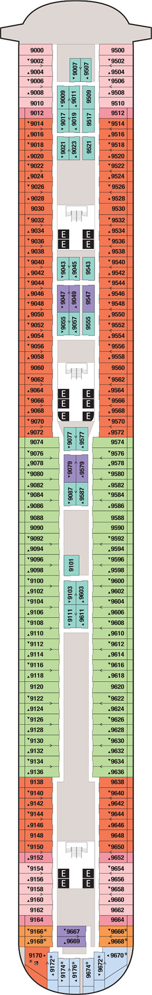 Disney Dream Deck 09 deck plan