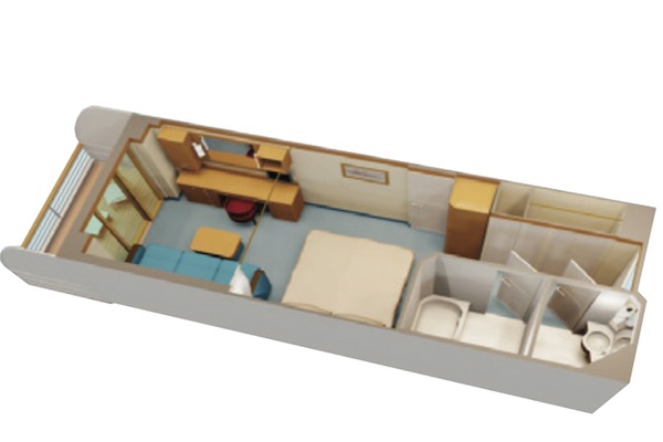 Deluxe Oceanview Stateroom with Verandah 