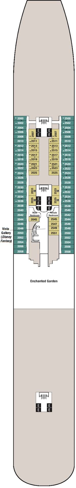 Disney Fantasy Deck 02 deck plan