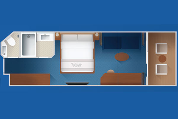 Deluxe Oceanview Stateroom with Verandah
