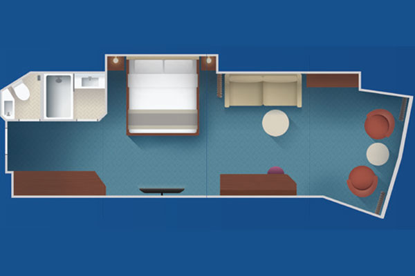 Concierge Family Oceanview Stateroom
