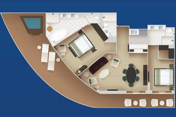 Concierge 1-Story Royal Suite with Verandah