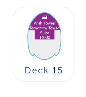 Disney Treasure Deck 15 deck plan