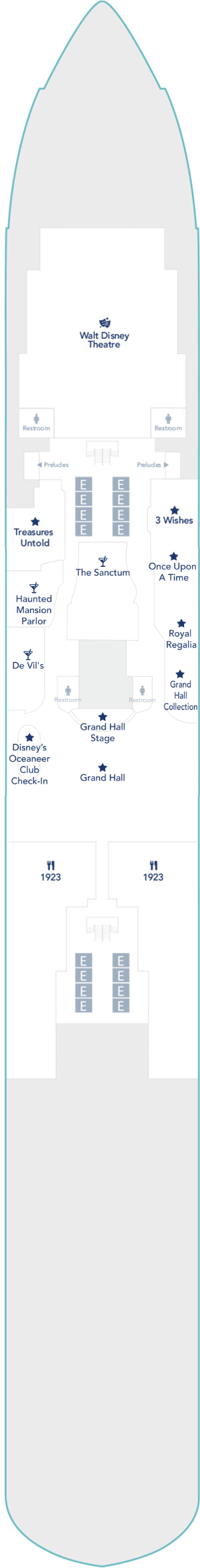 Disney Destiny Deck 3 deck plan