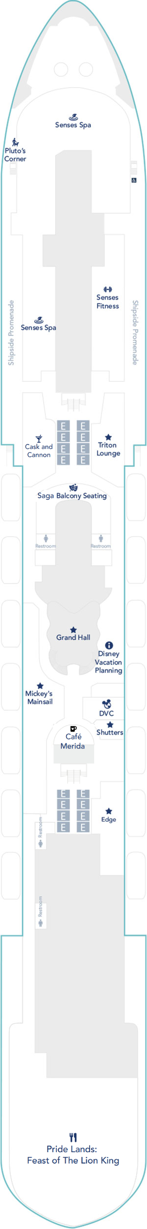 Disney Destiny Deck 5 deck plan
