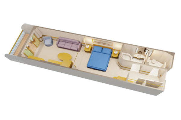 Concierge Family Stateroom with Verandah