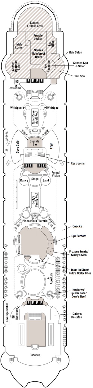 Disney Magic Deck 9 deck plan