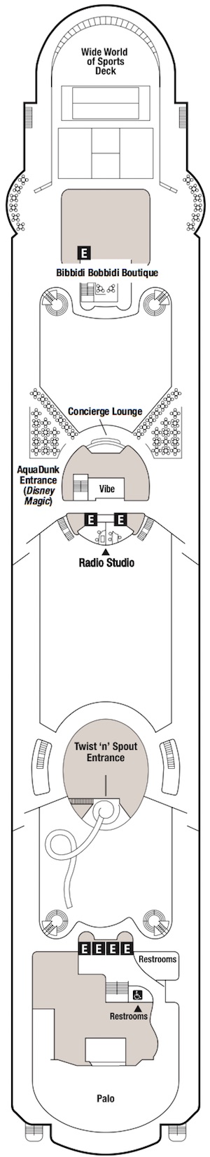 Disney Magic Deck 10 deck plan