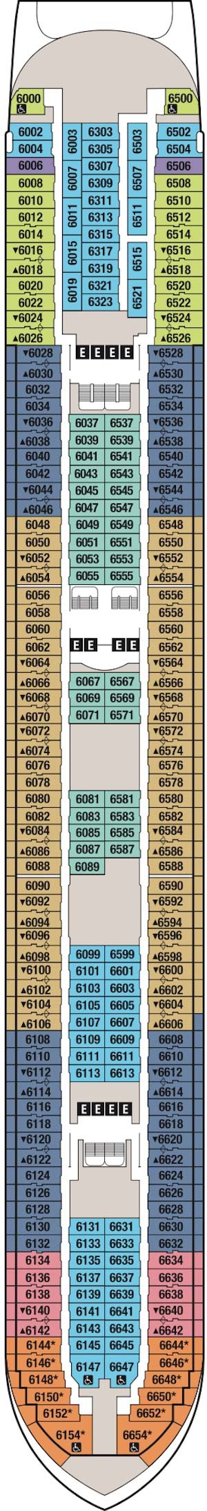 Disney Magic Deck 6 deck plan