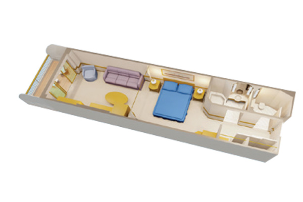 Deluxe Family Stateroom With Verandah