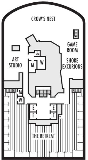 Nieuw Statendam Deck 12 deck plan