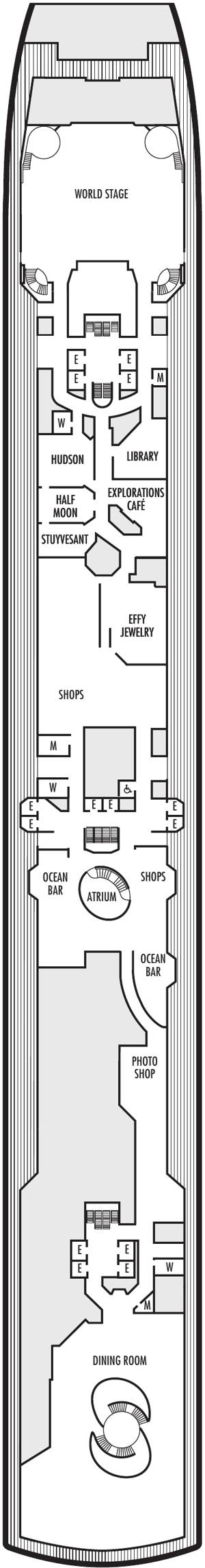 Deck 3 - Promenade Deck