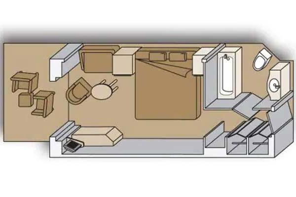 Verandah Stateroom