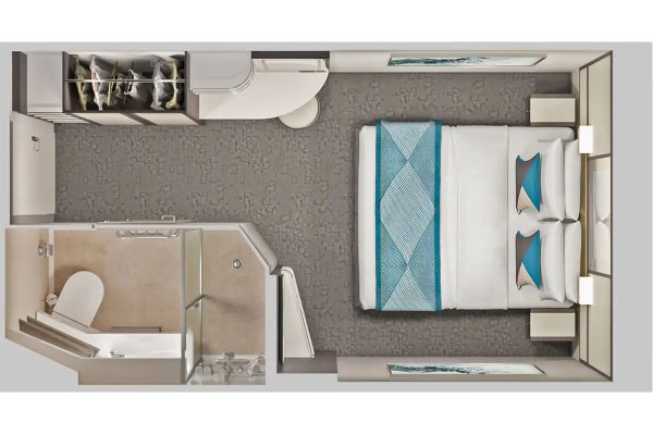 Solo Inside Stateroom