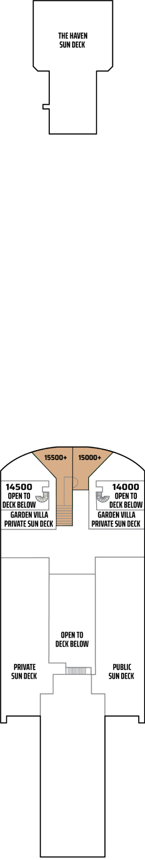 Norwegian Pearl Deck 15 deck plan