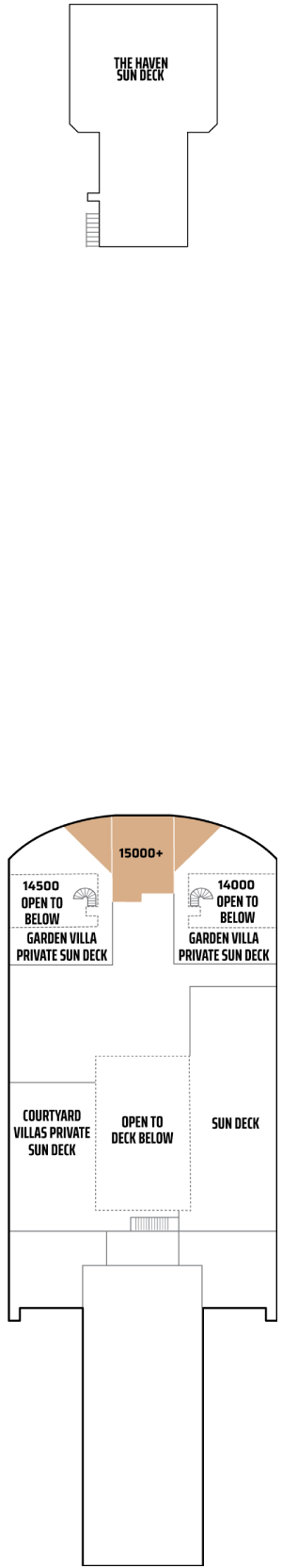 Norwegian Jade Deck 15 deck plan