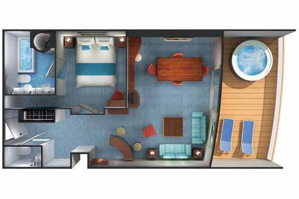 Owner's Suite With Large Balcony