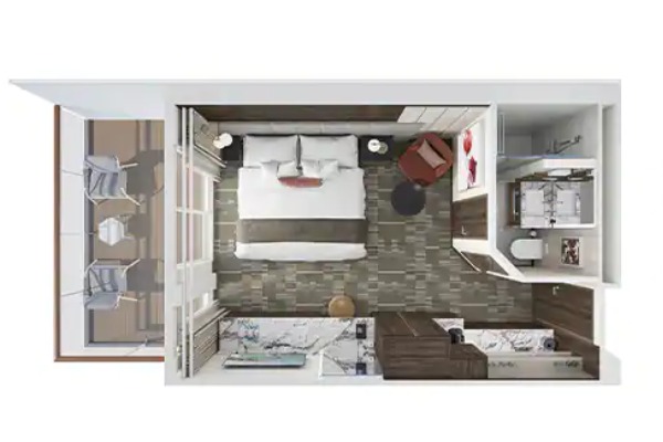The Haven Courtyard Penthouse With Balcony