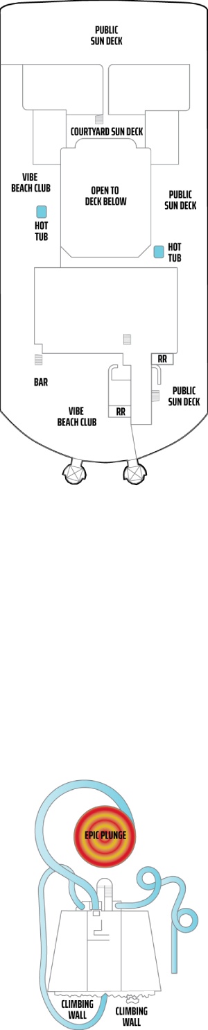 Norwegian Epic Deck 18 deck plan