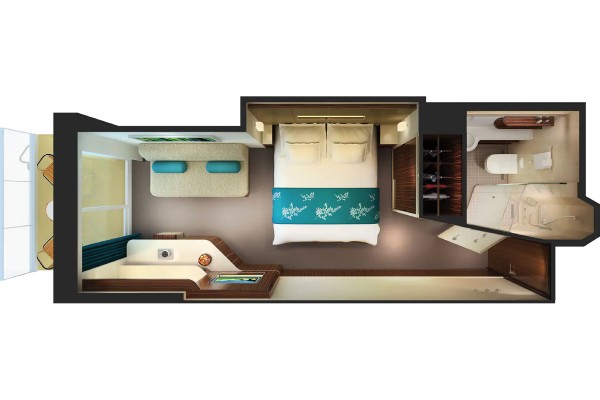 Solo Balcony Stateroom