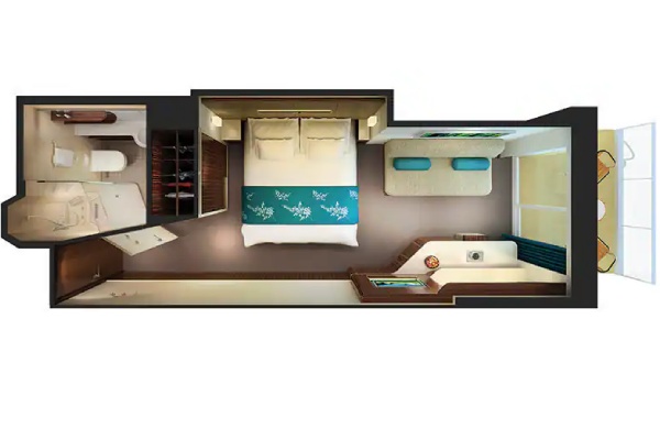 Solo Balcony Stateroom