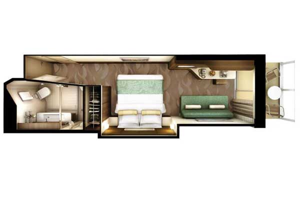 Club Balcony Suite