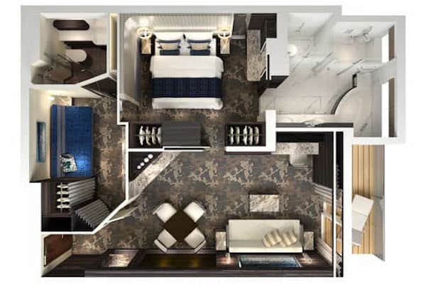 The Haven 2-Bedroom Family Villa With Balcony