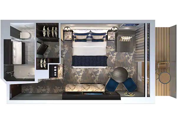 The Haven Courtyard Penthouse With Balcony