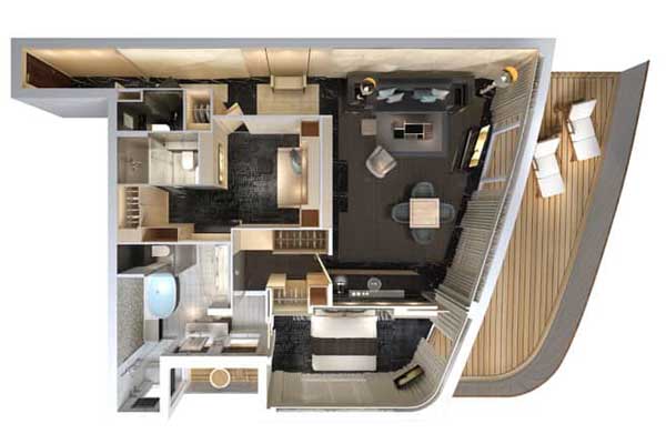 The Haven Premier Owner's Suite with Large Balcony