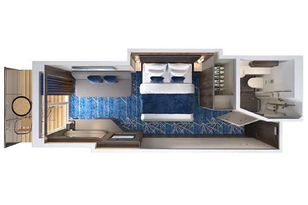 Solo Balcony Stateroom