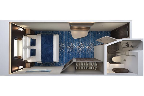 Solo Oceanview Stateroom