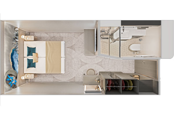 Solo Inside Stateroom