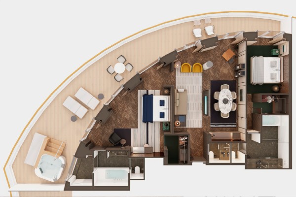 The Haven Deluxe Owner's Suite With Large Balcony