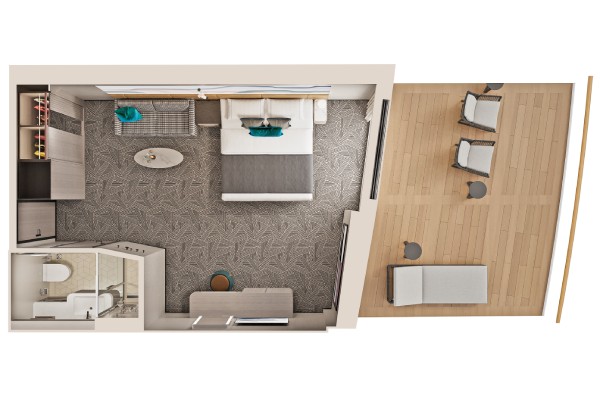 Family Suite With Large Balcony