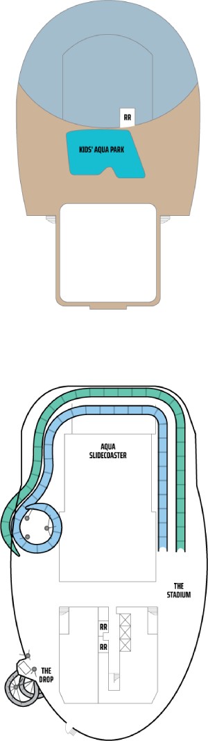 Norwegian Aqua Deck 18 deck plan