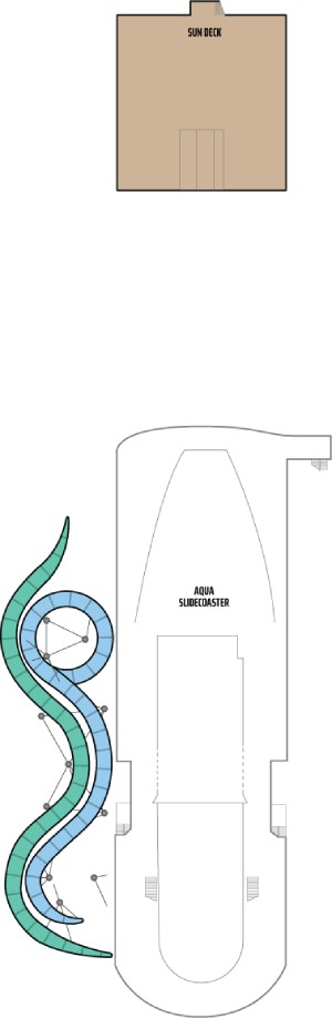 Norwegian Aqua Deck 19 deck plan