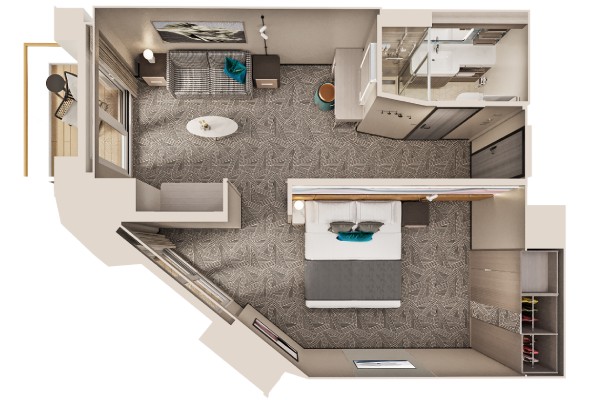 Family Suite With Master Bedroom &amp; Balcony