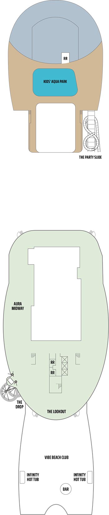 Norwegian Aura Deck 18 deck plan