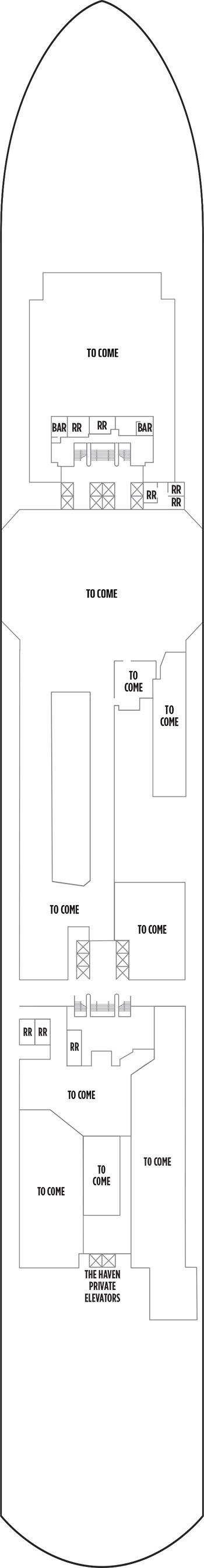 Norwegian Aura Deck 6 deck plan