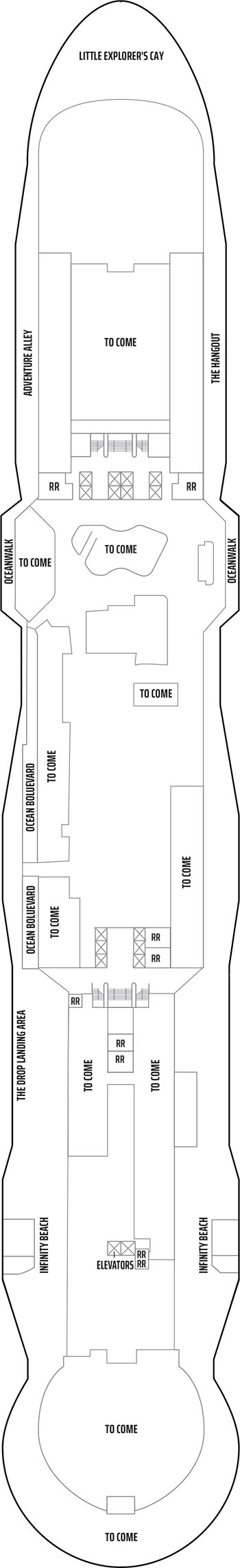 Norwegian Aura Deck 8 deck plan