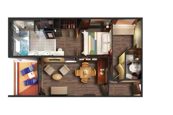 Family Suite With Balcony