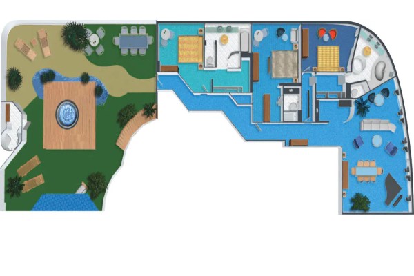 3 Bedroom Garden Villa Suite