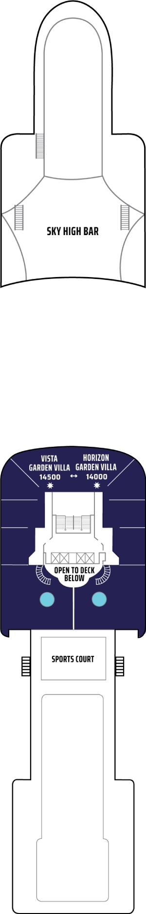 Norwegian Star Deck 14 deck plan