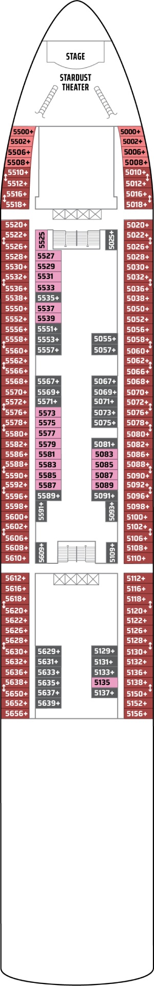 Norwegian Star Deck 5 deck plan