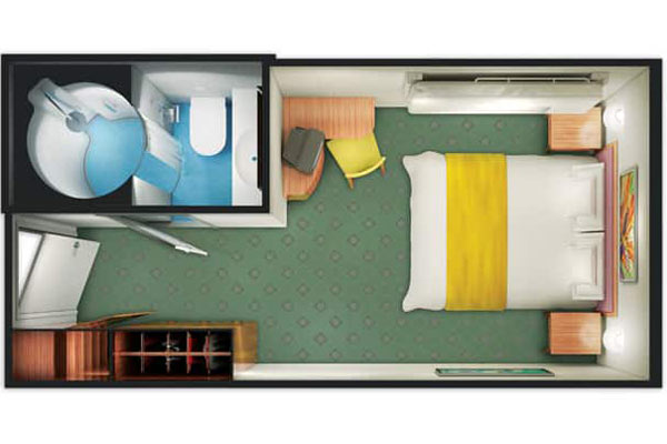 Solo Inside Stateroom