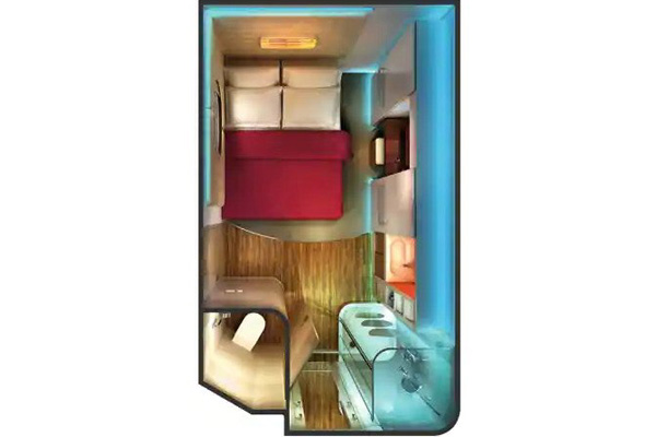 Inside Studio Stateroom