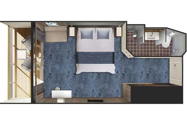 Solo Balcony Stateroom
