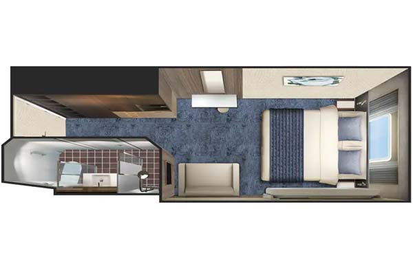 Oceanview Stateroom with Picture Window